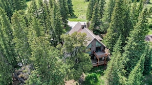Exterior - Breathtaking Views! Family Friendly/Pet Friendly w/Hot Tub, Game Room - Mountain Aire' Getaway (Alma)
