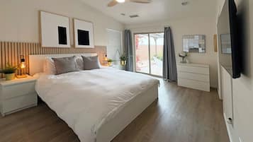 3 bedrooms, iron/ironing board, travel cot, free WiFi