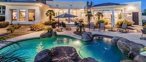 Beheizter Pool