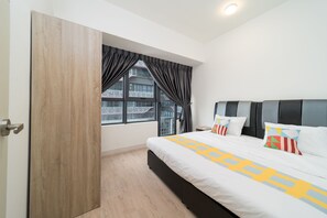 Iron/ironing board, free WiFi, bed sheets, wheelchair access - OYO Home 44045 Splendid 2br Arte Plus (Kuala Lumpur)