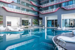 Outdoor pool - OYO Home 44045 Splendid 2br Arte Plus (Kuala Lumpur)