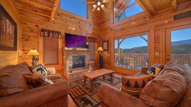 Unclassified image, 1 of 50, button - A View to Thrill | Game Room • Hot Tub • Views! (Sevierville)