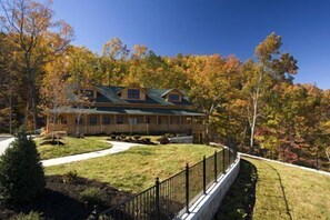 Exterior - A View to Thrill | Game Room • Hot Tub • Views! (Sevierville)