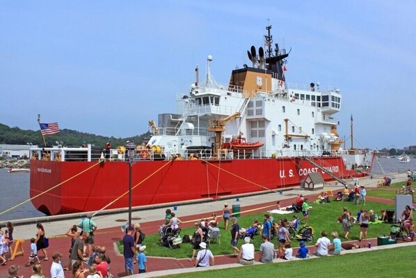 Tour the ships during the Coastguard Festival