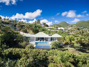Exterior - Luxurious Orient Bay Villa with Spectacular Views (St Martin)