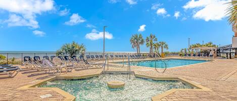 Indoor pool, a heated pool
