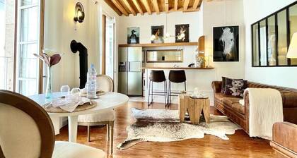 Grand Cru apartment designed by Stay in Beaune is a Fairy Tale space