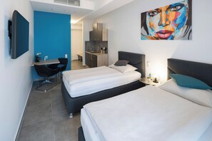 Double or Twin Room, Ground Floor (2) | Individually decorated, laptop workspace, blackout curtains - Motel24seven (Bruck an der Mur)
