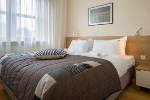Lägenhet Deluxe (41A) | Strykjärn/strykbräda, gratis wi-fi och sängkläder
