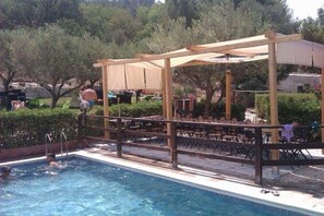 Piscina externa sazonal