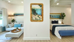 1 غرفة نوم وملاءات من القطن المصري ومكواة/لوح كي وواي فاي