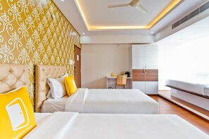 In-room safe, bed sheets - X by Bloom - Manyata (Bengaluru)
