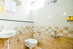 Bruser, gratis toiletartikler, håndklæder