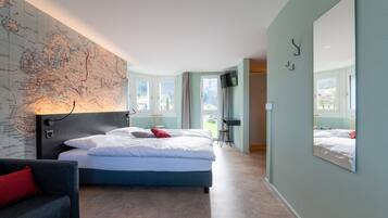 Junior-suite | 1 soveværelse, allergivenligt sengetøj, individuelt design