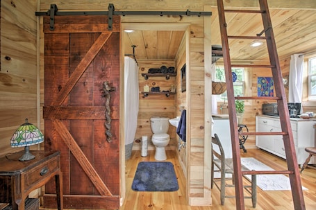 Interior. Blue Ridge Nature Lovers retreat
