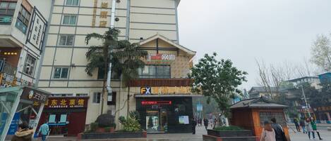 Fachada del alojamiento