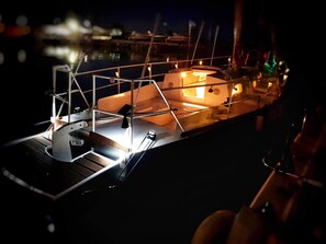 Façade de l’hébergement - soirée/nuit