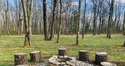 Timber Top Cabin: Fire Pit + WiFi + State Forest-Parks/Hiking