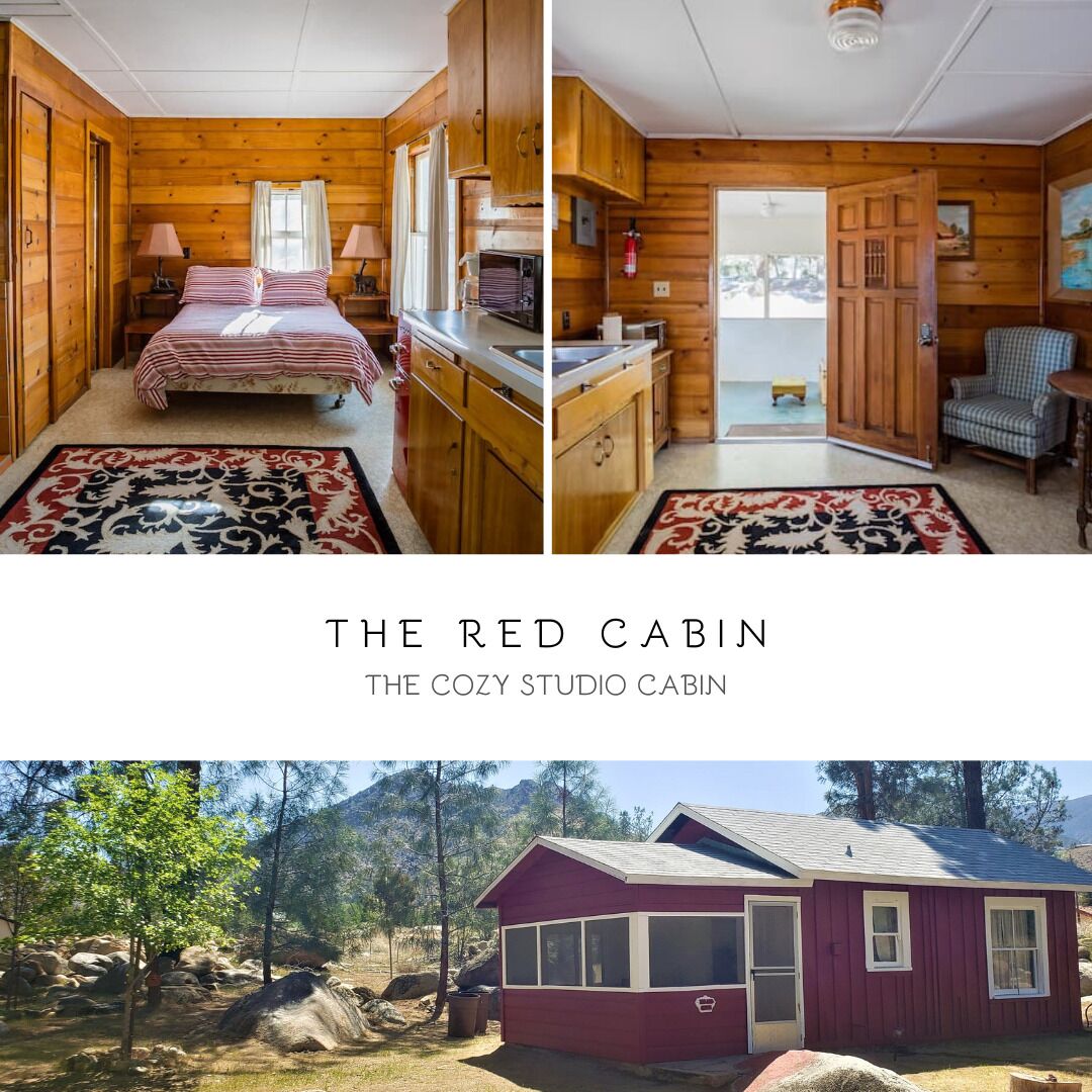 Red Cabin At Stoney Pines - A Cozy Getaway Only 5 Min to Lake & 20 Min to River