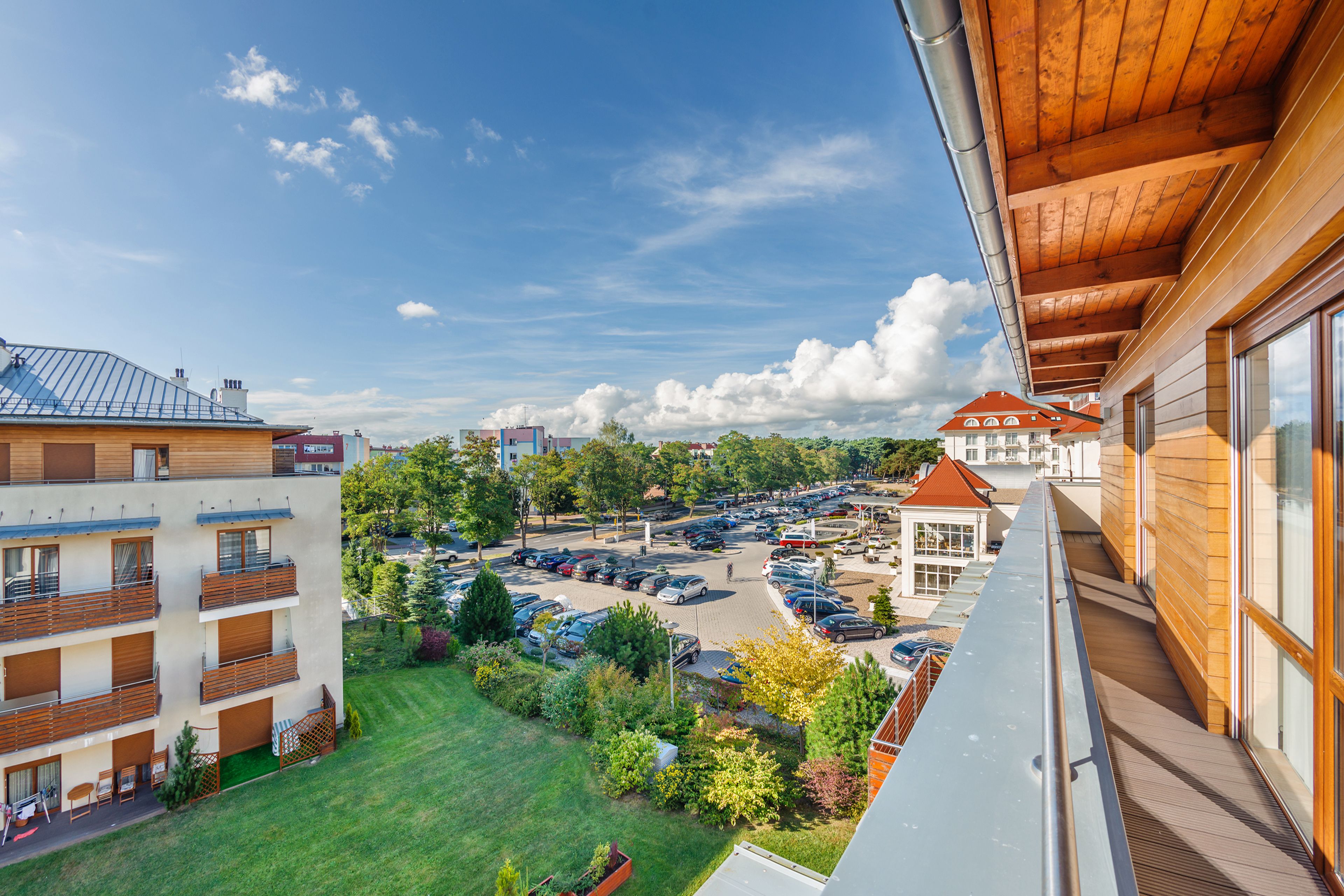 إطلالة من الشرفة