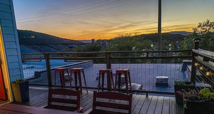 Rentoudu Chattanoogan ylellisessä huoneistossa + kattoterassilla (kylpylän yläpuolella)