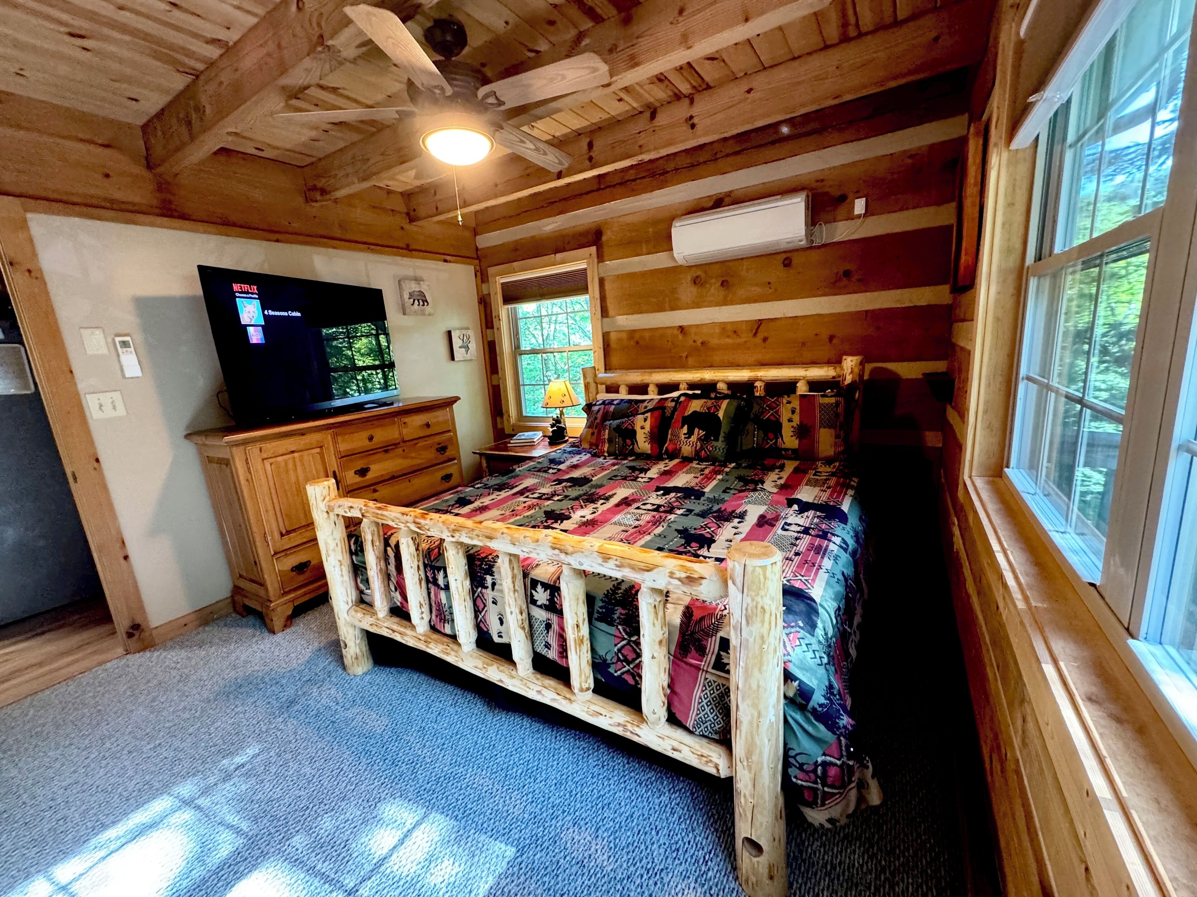 3 slaapkamers, een bureau, een strijkplank/strijkijzer, gratis wifi