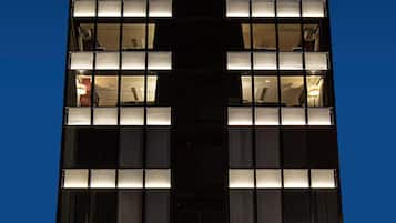 Front of property - evening/night