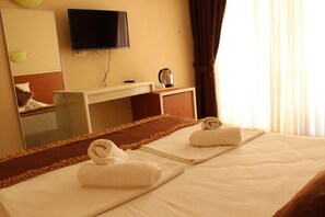 Laptop workspace, free WiFi, bed sheets - Hare Hotel (Alanya)