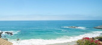 OCEAN FRONT!  Private stairs from home to BEACH! B