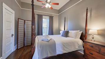 1 bedroom, iron/ironing board, travel crib, free WiFi