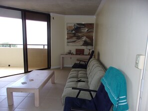 TV, foosball, table tennis, books