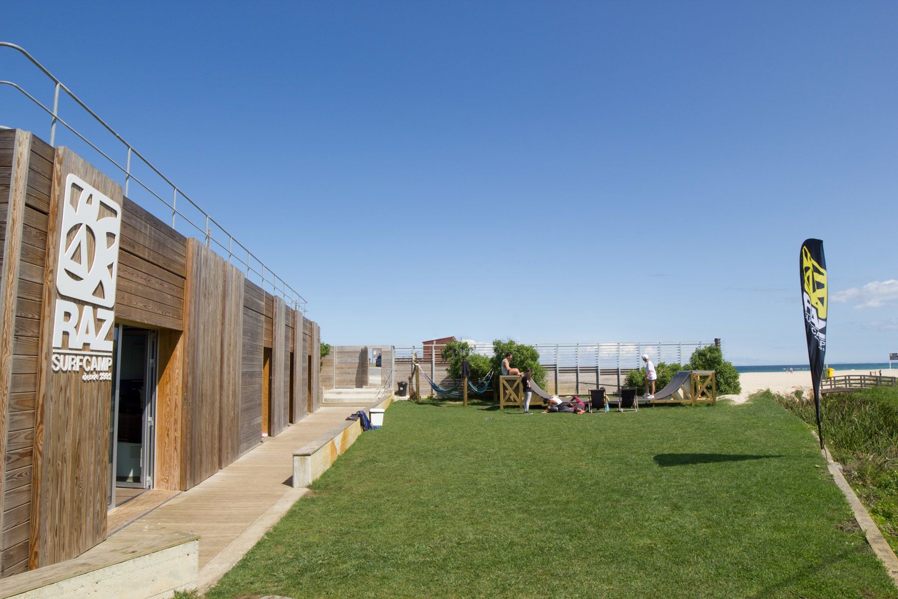 Façade de l’hébergement