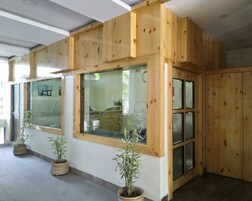 Entrada de la propiedad