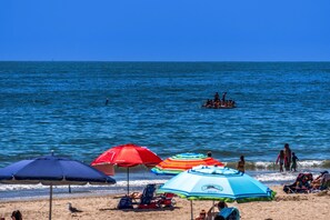 Accommodatie ligt op het strand