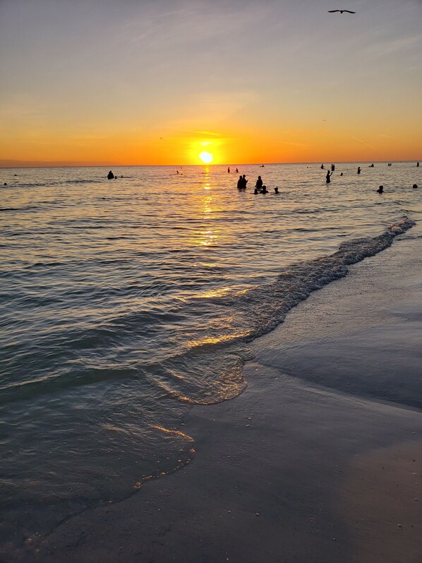 Tæt på stranden, liggestole