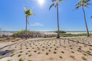En la playa 