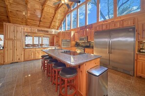 Fridge, microwave, oven, stovetop - Top Notch Lodge! 6 Bedroom Luxury! (Sevierville)