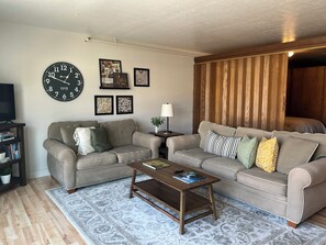 Smart TV, books - Downtown Apt. 4 w/ Ocean & Mountain Views. (Sitka)