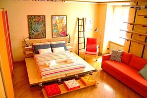 Apartment, 1 Schlafzimmer | 1 Schlafzimmer, Schreibtisch, Bügeleisen/Bügelbrett, kostenloses WLAN