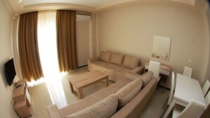 Apartment, 1 Bedroom | Living area - TOP Sea View Apartments (Sarandë)