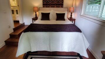 1 slaapkamer, een strijkplank/strijkijzer, gratis wifi, beddengoed