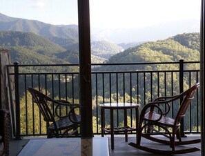 Property grounds - Great view of the Smokies Mountains!!  Indoor water park! Infinity pool! (Gatlinburg)