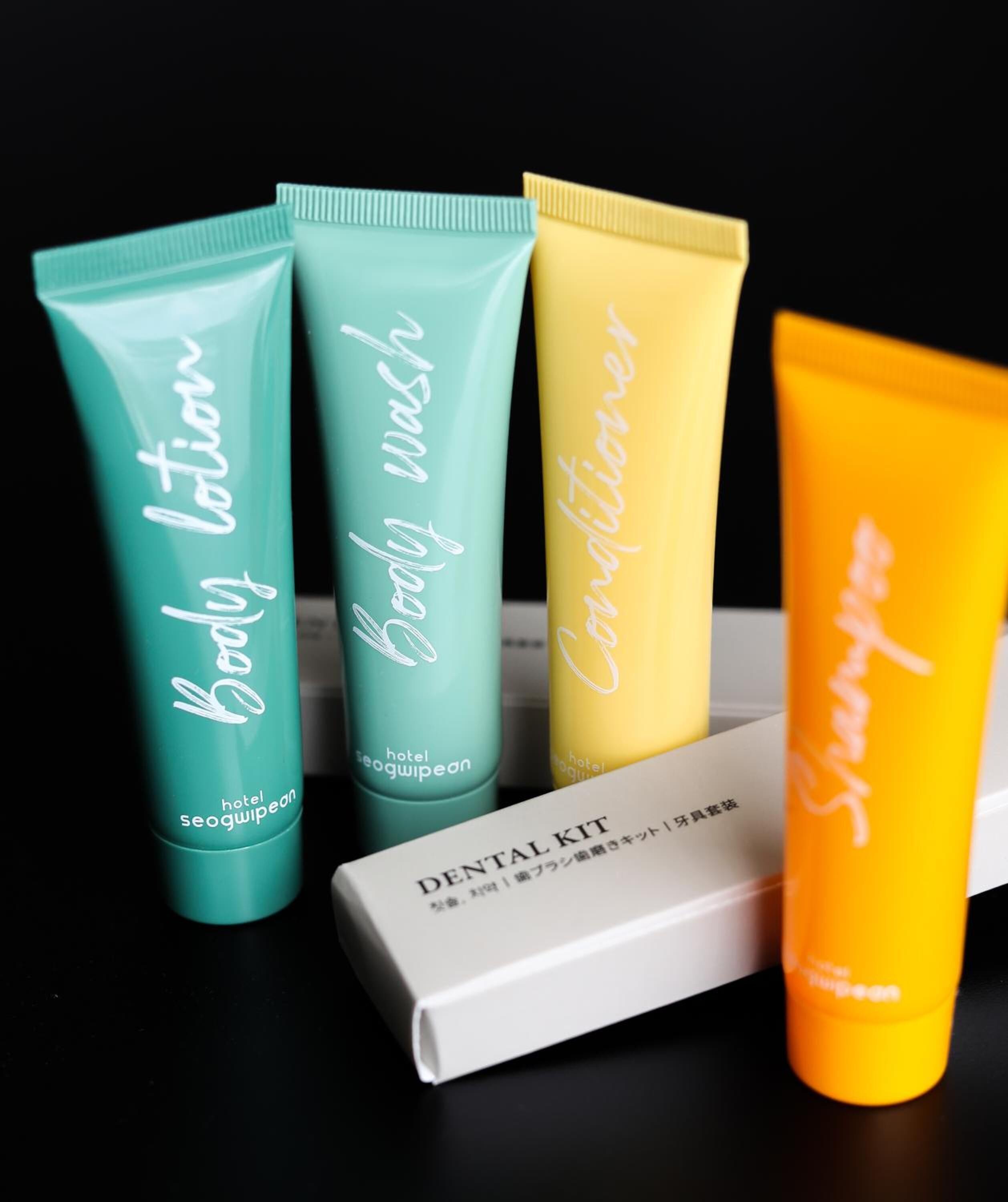 shower, free toiletries, hair dryer, slippers