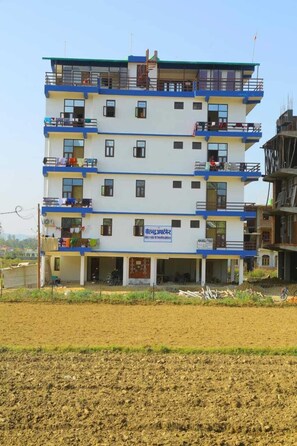 Fassade der Unterkunft