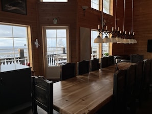Deluxe chalet | Dineerruimte