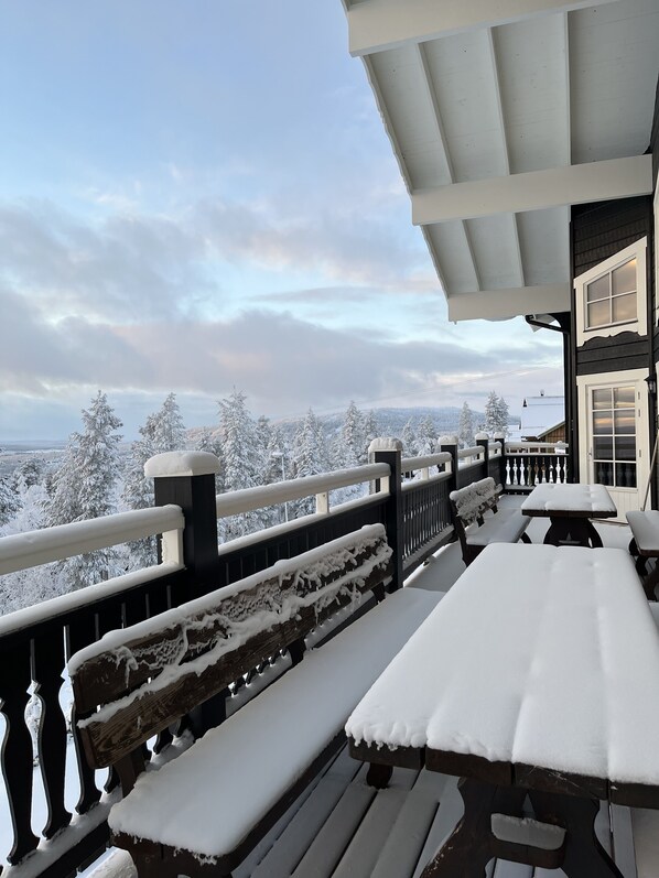 Deluxe chalet | Balkon