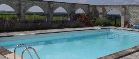 Seasonal outdoor pool