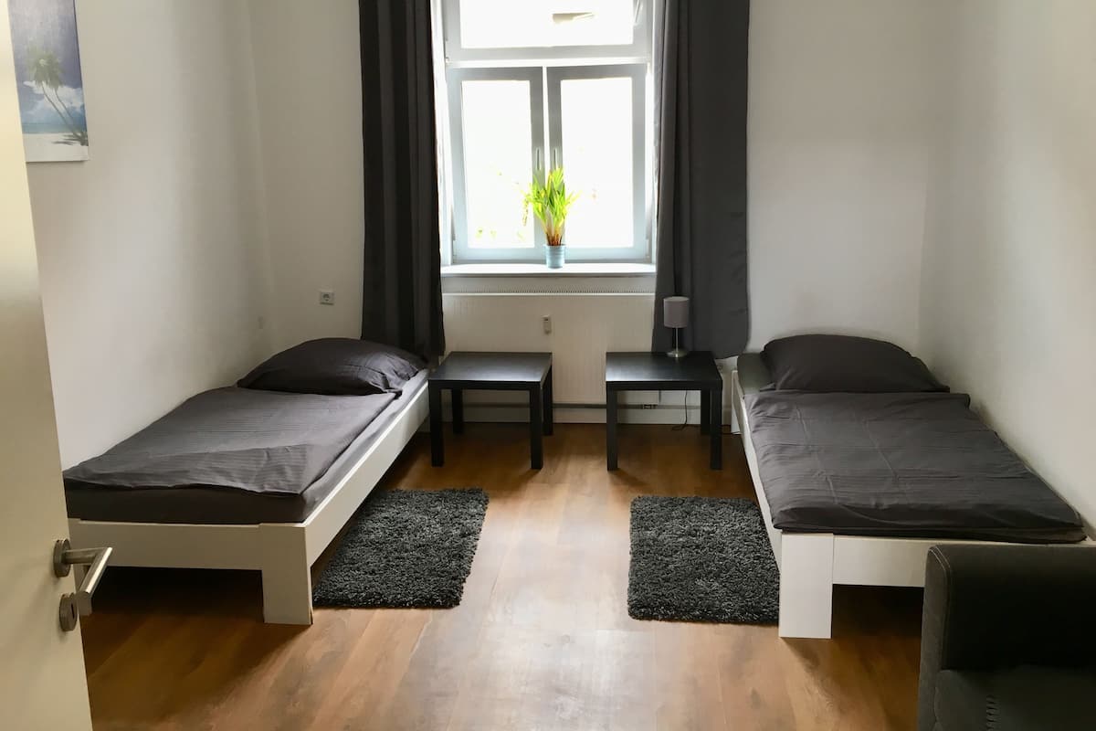 Deluxe appartement | 1 slaapkamer, verduisterende gordijnen, gratis wifi, beddengoed