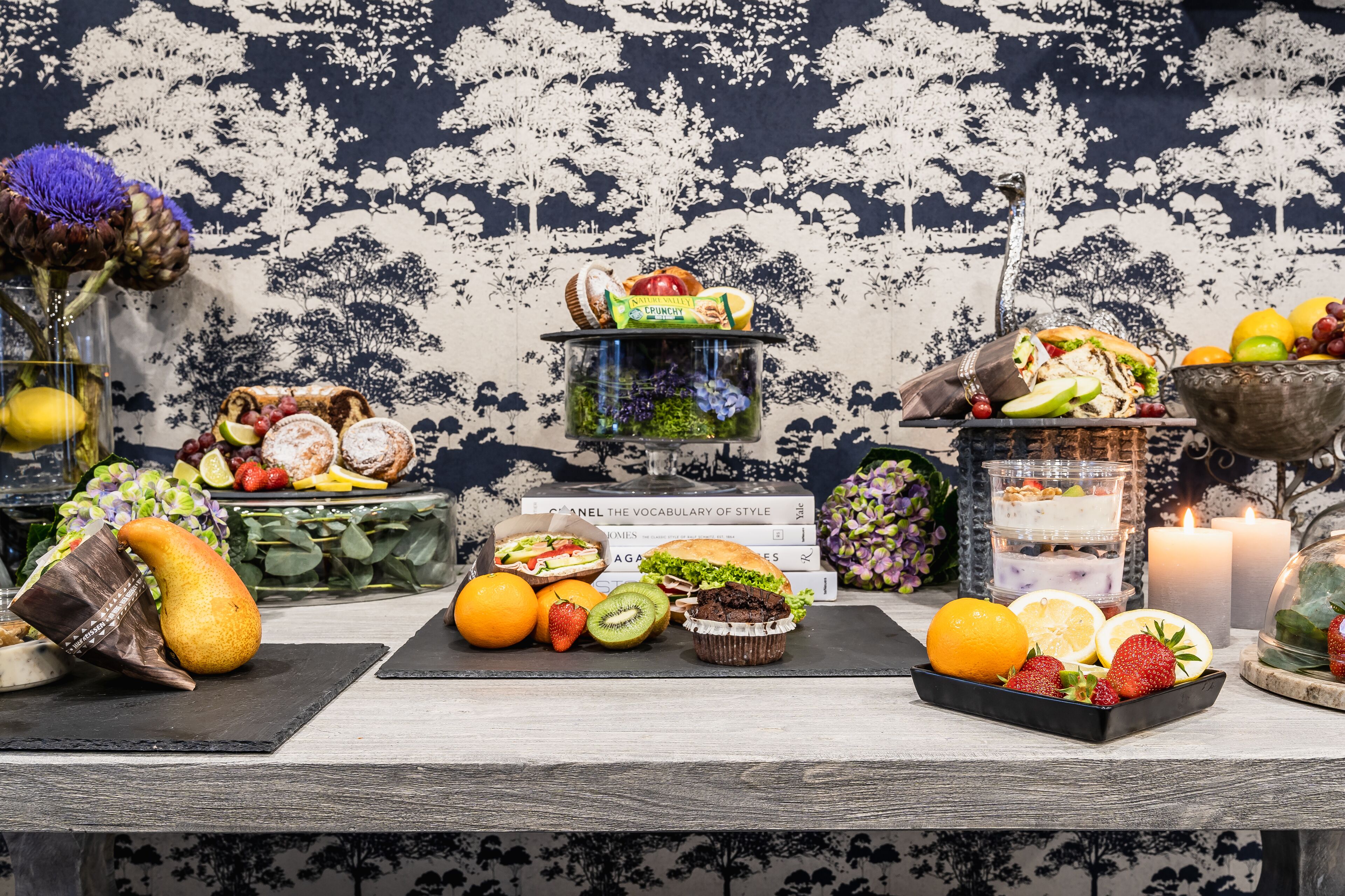 daily buffet breakfast (eur 14.50 per person)