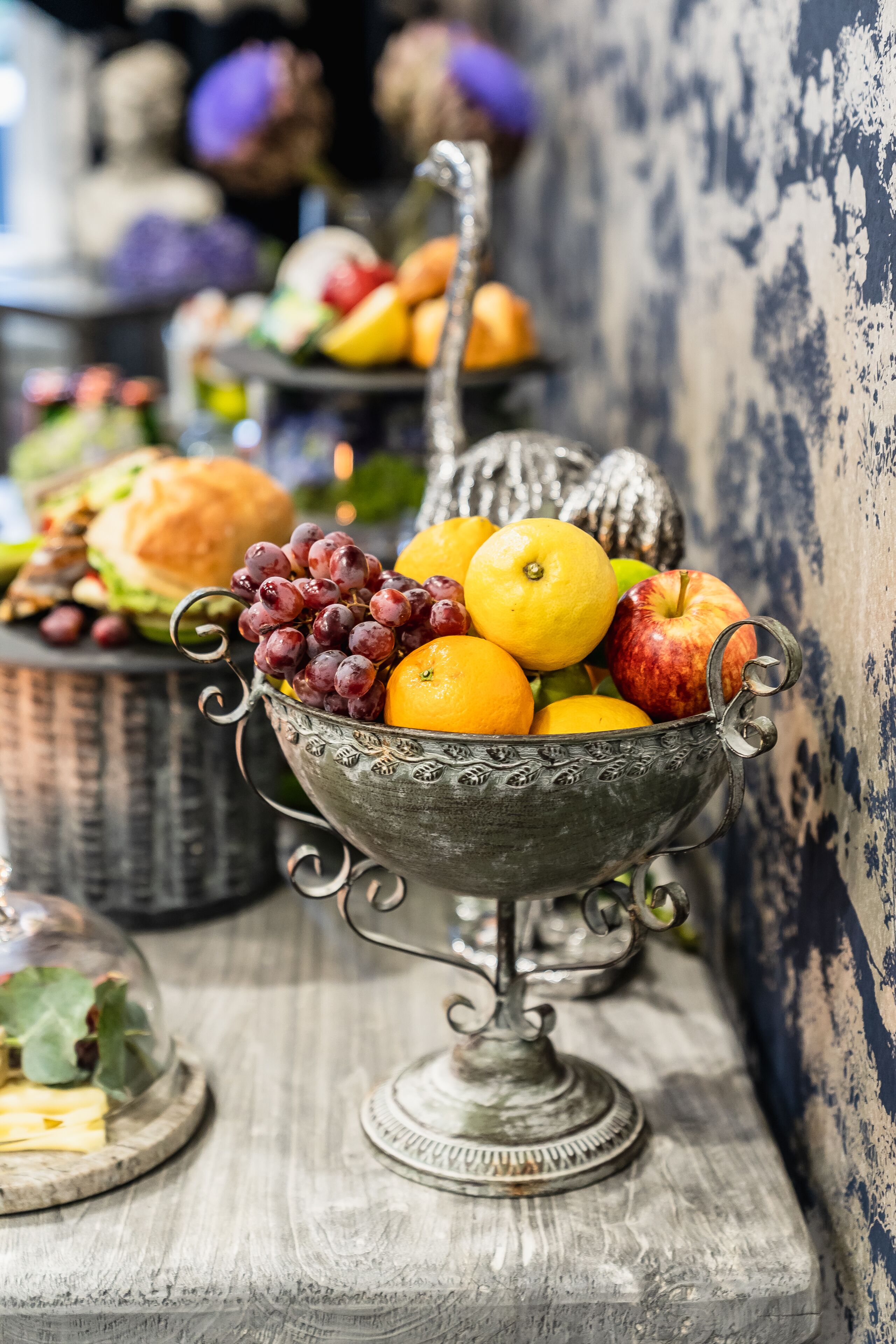 daily buffet breakfast (eur 14.50 per person)